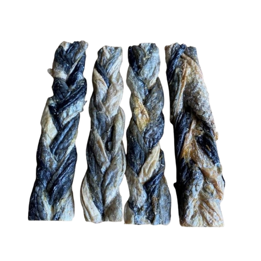 Braided Salmon Skin